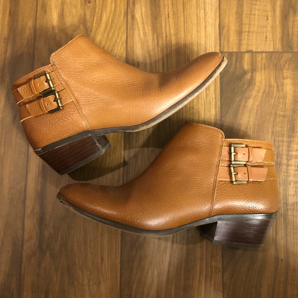 Sam Edelman Leather Ankle Boots, size 8.5
